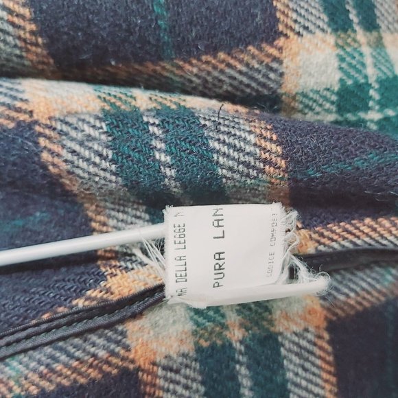 Loden Original Impragniert Merlet Seit 1927 Women Pure Wool Coat Green Italy XL - Picture 14 of 16